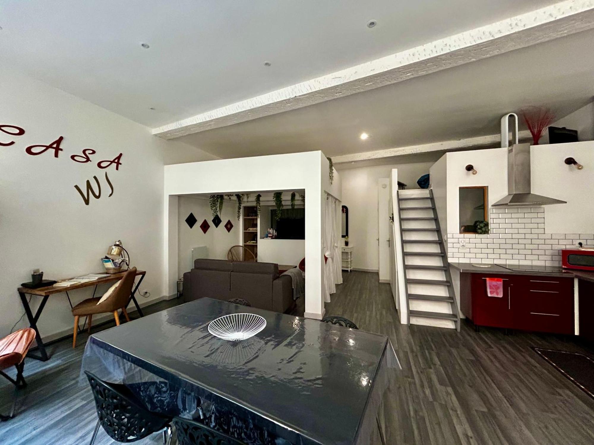 Loft Casa Wi Hyper Centre - Parking-clim Appartement Perpignan